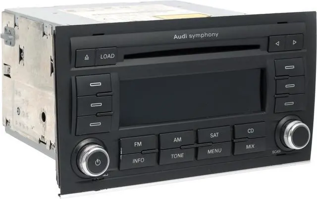 Alt view image 3 of 5 - 2006-2008 Audi A4 AM FM XM Radio 6 Disc CD MP3 Player Part Number 8E0-036-195-AF
