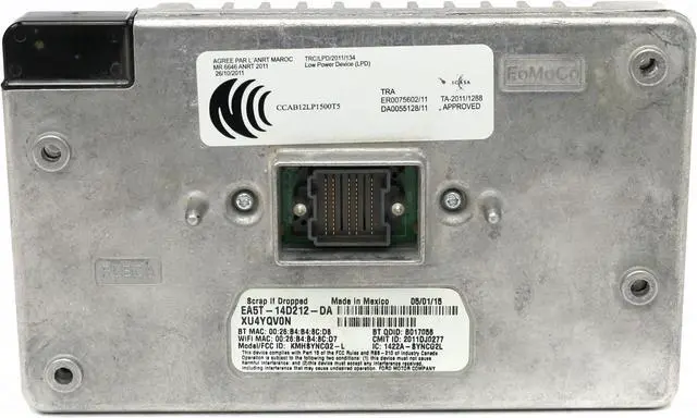 Main image of Ford 2015-2016 C-Max Explorer Focus Communication Sync Module EA5T-14D212-DA