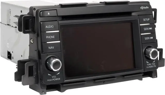 Alt view image 3 of 5 - 2013-2014 Mazda CX-5 AM FM Radio Single Disc CD Player w Navigation KJ0166DV0C