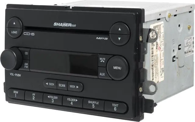 Alt view image 2 of 5 - 2005-2006 Ford Mustang AM FM Radio Receiver 6 Disc CD MP3 Player 5R3T-18C815-JA