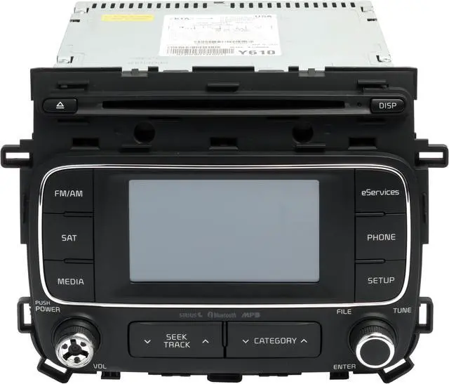 Main image of 2014-2016 Kia Forte AM FM XM Bluetooth Single Disc CD MP3 Player 96160-A7100WK