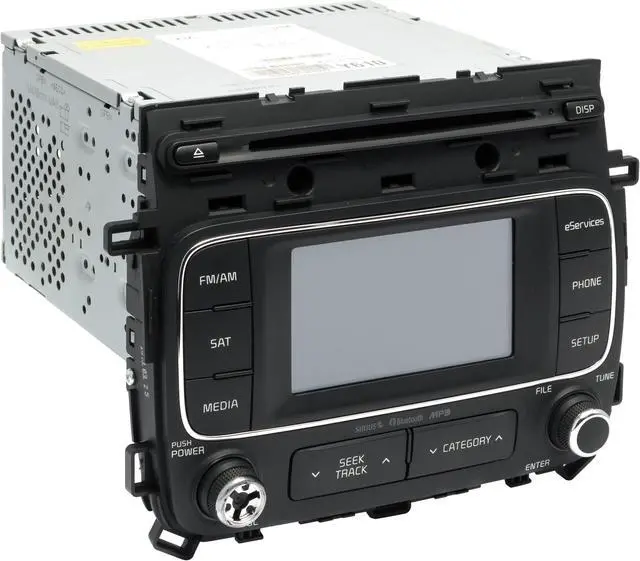 Alt view image 3 of 5 - 2014-2016 Kia Forte AM FM XM Bluetooth Single Disc CD MP3 Player 96160-A7100WK