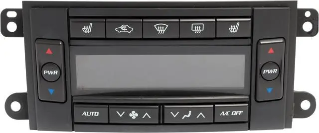 Main image of 2004 Cadillac SRX Center Dash Dual Temperature Control Panel 25774224