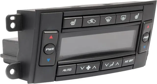 Alt view image 3 of 5 - 2004 Cadillac SRX Center Dash Dual Temperature Control Panel 25774224