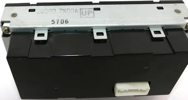 Alt view image 6 of 6 - 2006 Nissan Maxima 6" LCD Radio and Temp Information Display Screen - 28090ZK00A