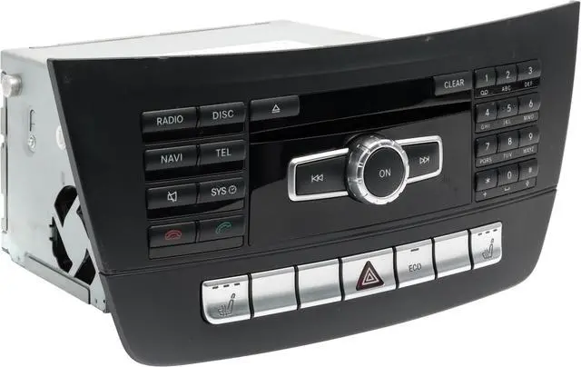 Alt view image 3 of 5 - 2014-15 Mercedes-Benz C-Class AM FM Radio Single Disc CD MP3 Player A2049002113