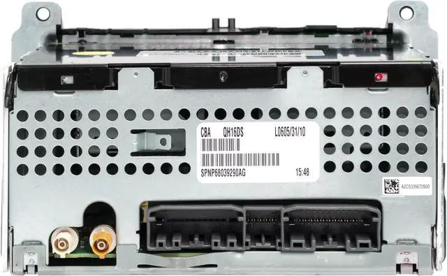 Alt view image 4 of 5 - 2011 Jeep Grand Cherokee AM FM SiriusXM Radio CD Player Aux Model ID P68039290AG