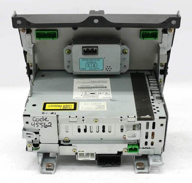 Alt view image 5 of 6 - 2005-07 Honda Accord AM FM XM Radio 6 CD w Temp Controls 39175-SDR-A210-M2 7B00