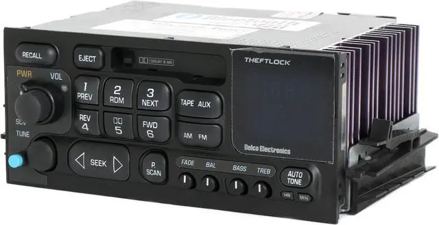 Alt view image 3 of 7 - 1995-2005 Chevy GMC Truck Radio AM FM Cassette Player Upgraded w Bluetooth Music