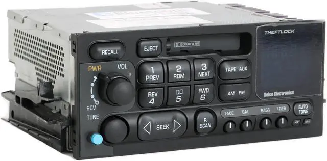 Alt view image 4 of 7 - 1995-2005 Chevy GMC Truck Radio AM FM Cassette Player Upgraded w Bluetooth Music