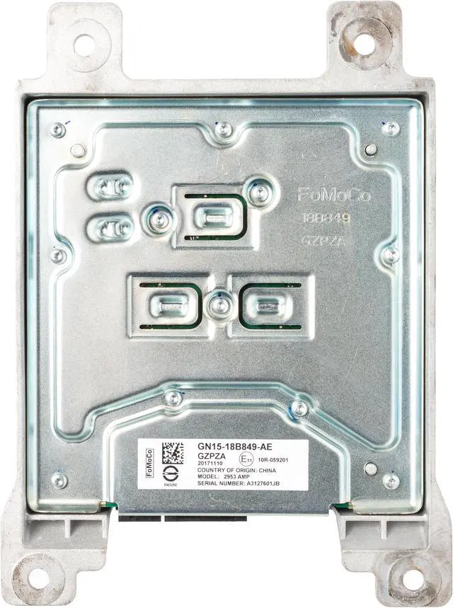 Alt view image 4 of 4 - 2018 Ford Ecosport OEM Original Single Radio Amplifier GN15-18B849-AE Model 2953