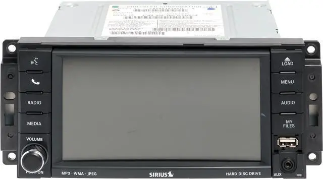 Main image of Dodge Avenger 2011-12 AM FM Radio CD Player Navigation Face RHB Aux P05064836AG