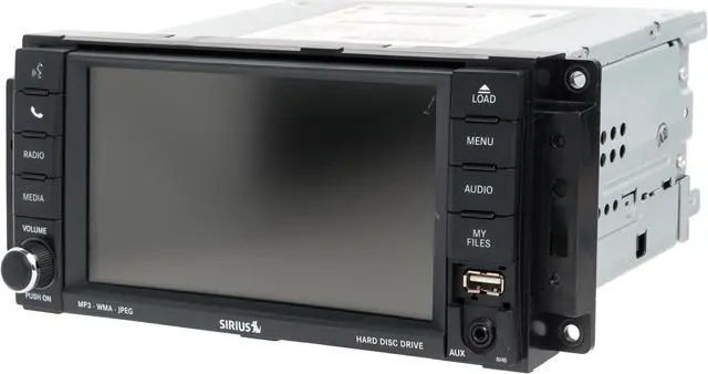 Alt view image 2 of 5 - Dodge Avenger 2011-12 AM FM Radio CD Player Navigation Face RHB Aux P05064836AG