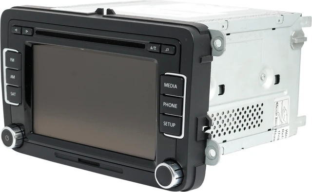 Alt view image 2 of 5 - 2012-15 Volkswagen CC Passat Original AM FM CD Radio Satellite Ready 1K0035180AE