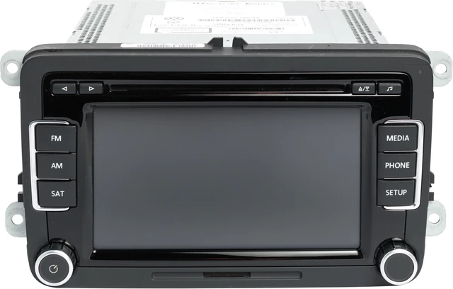 Main image of 2012-15 Volkswagen CC Passat Original AM FM CD Radio Satellite Ready 1K0035180AE