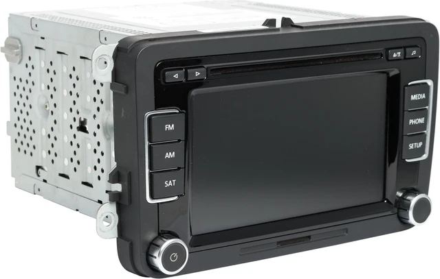 Alt view image 3 of 5 - 2012-15 Volkswagen CC Passat Original AM FM CD Radio Satellite Ready 1K0035180AE