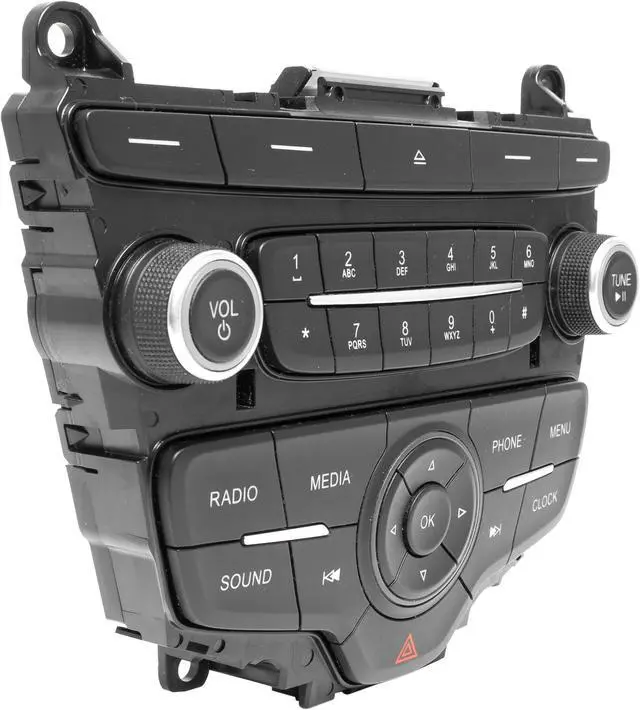 Alt view image 3 of 4 - 2015-2018 Ford Focus Escape C-Max Radio Audio Control Panel Only F1ET-18K811-LD