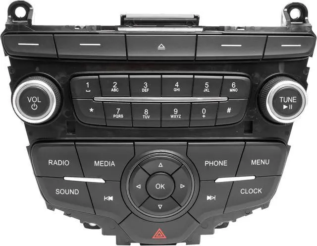 Main image of 2015-2018 Ford Escape Focus C-Max OEM Radio Audio Control Panel F1ET-18K811-LC