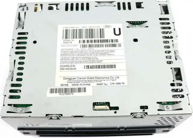 Alt view image 6 of 6 - 2014 Ford Explorer Factory OEM AM FM Radio CD Player Part Number EB5T-19C107-EA