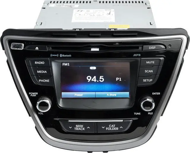 Main image of 2014-16 Hyundai Elantra AM FM XM MP3 Bluetooth w/ Single-Disc CD 96180-3X165GU