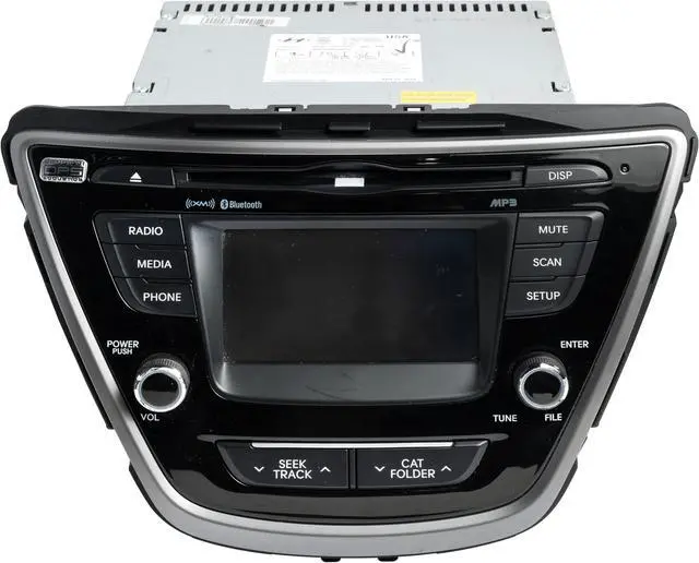 Alt view image 2 of 6 - 2014-16 Hyundai Elantra AM FM XM MP3 Bluetooth w/ Single-Disc CD 96180-3X165GU