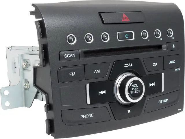 Alt view image 3 of 5 - 2012-2014 Honda CR-V AM FM Radio CD Player OEM 39100-T0A-A510-M1 Face Code 1XNA