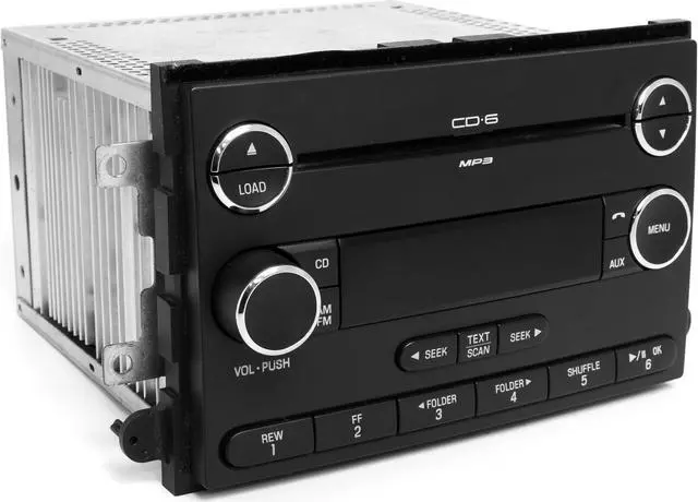 Alt view image 4 of 6 - Ford Fusion Mercury Milan 2008-09 Radio AM FM 6 Disc CD Player 9E51-18C815-DA