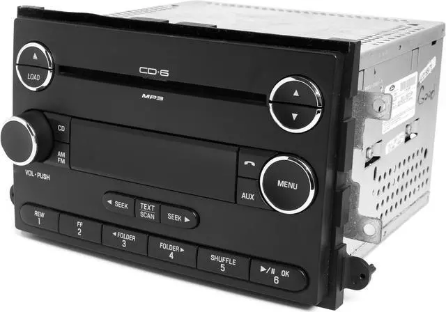 Alt view image 3 of 6 - Ford Fusion Mercury Milan 2008-09 Radio AM FM 6 Disc CD Player 9E51-18C815-DA