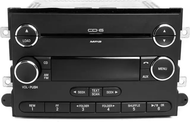 Alt view image 2 of 6 - Ford Fusion Mercury Milan 2008-09 Radio AM FM 6 Disc CD Player 9E51-18C815-DA