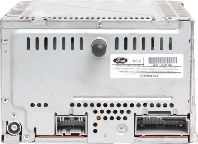 Alt view image 4 of 4 - 2010 Ford Fusion Mercury Milan AM FM Radio Single Disc CD Player 9ET-19C107-BD