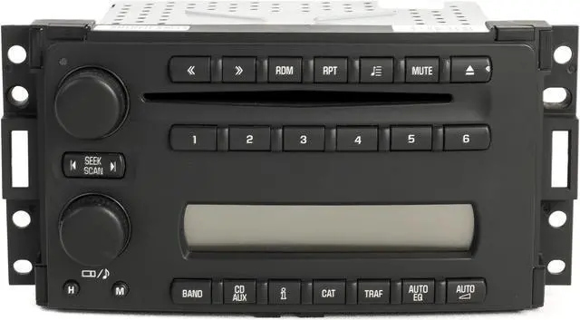 Alt view image 2 of 6 - 2005-07 Saturn Relay Chevrolet Uplander OEM Single AMFM Single CD Radio 15209242