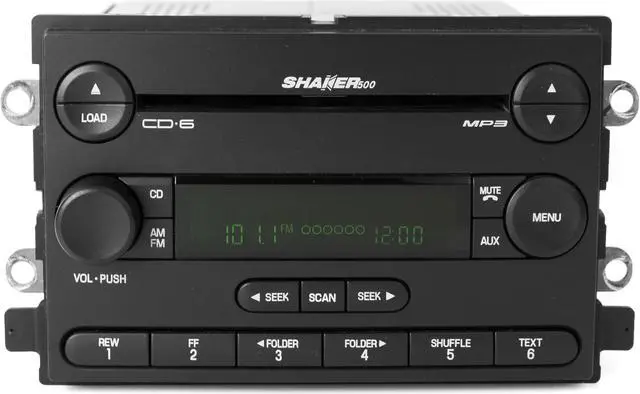 Main image of 2005-06 Ford Mustang AM FM 6 Disc CD Player Radio Receiver OEM 5R3T-18C815-GA