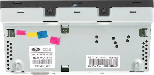 Alt view image 5 of 5 - 2010-12 Ford Taurus Radio Equipment Information Display Screen BG1T-19C116-AA