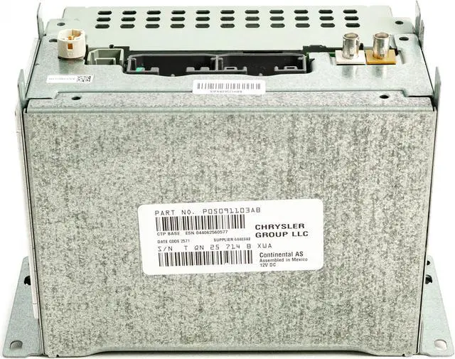 Alt view image 5 of 5 - 2012-14 Chrysler 300 OEM Original AM FM Receiver CD Player Satellite P05091103AB