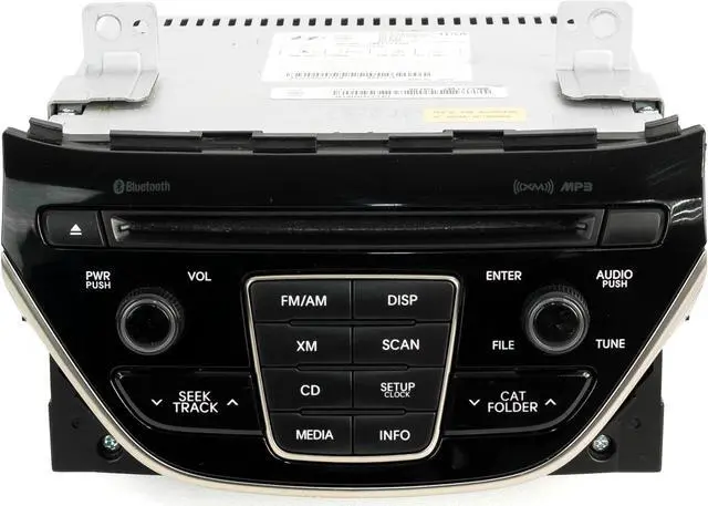 Main image of 13 Hyundai Genesis AM FM CD Player Radio w XM and BT Capabilities 96180-2M117YHG