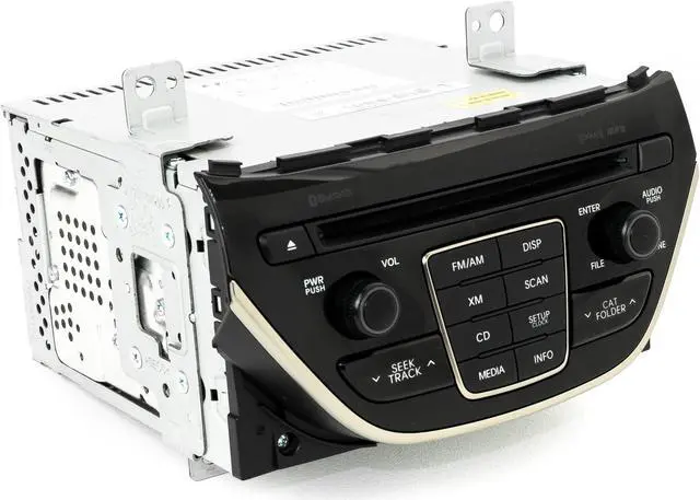 Alt view image 3 of 5 - 13 Hyundai Genesis AM FM CD Player Radio w XM and BT Capabilities 96180-2M117YHG