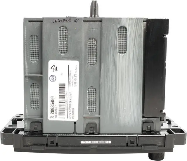 Alt view image 5 of 5 - 2010-2014 Chevrolet GMC OEM AM FM Radio 6 Disc CD 20935459 Option Code UUN