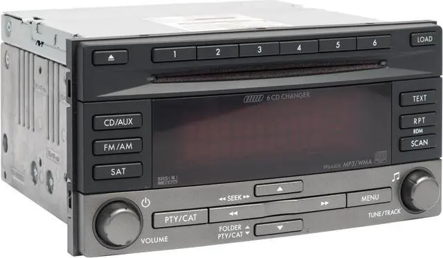 Alt view image 3 of 5 - 2009-13 Subaru Forester AMFM 6CD MP3 Player Face Code PP644U6 Part ID 86201SC640