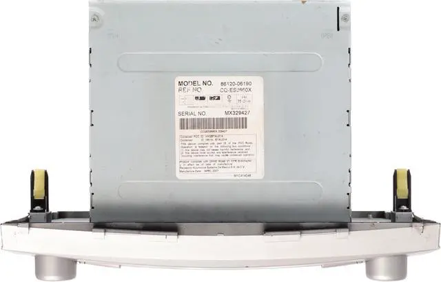 Alt view image 5 of 5 - 2007-2009 Toyota Camry AMFM Radio and CD MP3 Player Part 86120-06190 Face A51823