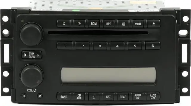 Alt view image 2 of 6 - 2005-2007 Saturn Relay Chevrolet Uplander AM FM Radio CD 15286298 Opt US8