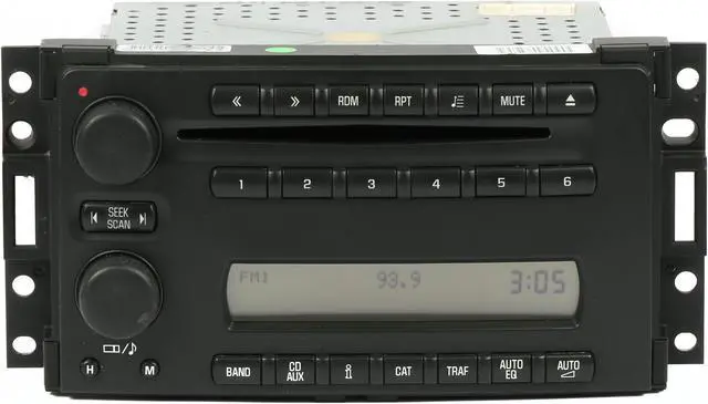 Main image of 2005-2007 Saturn Relay Chevrolet Uplander AM FM Radio CD 15286298 Opt US8