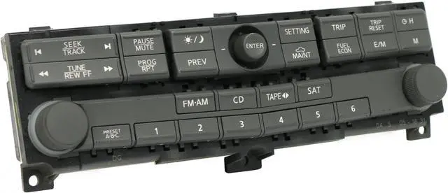 Alt view image 2 of 5 - 2004-2005 Nissan Maxima Front Dash Mounted Control Panel 28395 7Y000