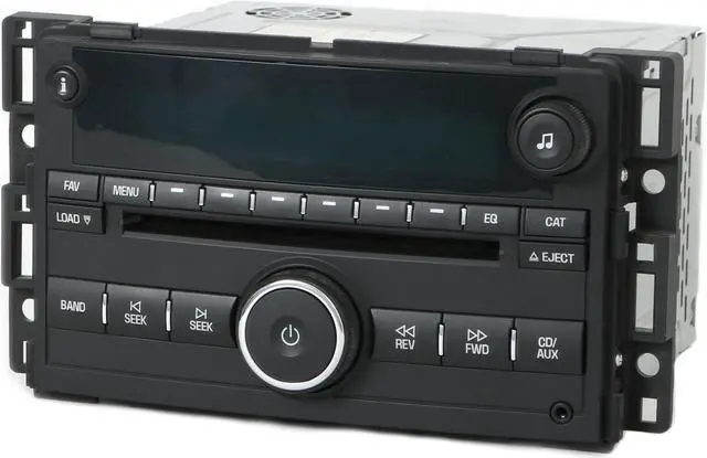 Alt view image 3 of 7 - 2007-2008 Chevy Cobalt Pontiac G5 AM FM Radio 6 Disc Player w Aux Input 25780215