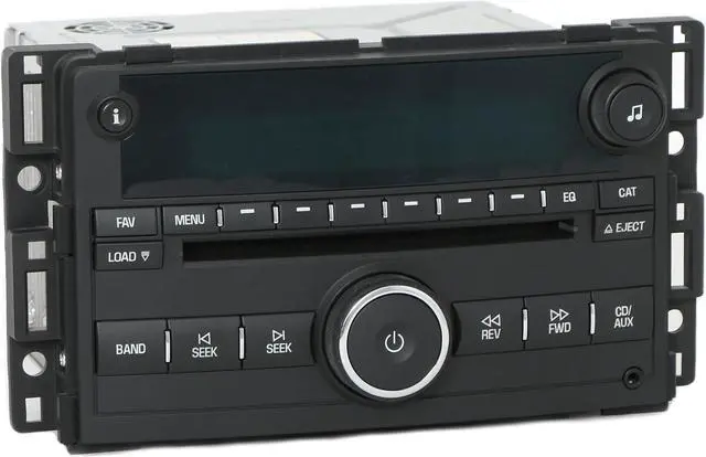 Alt view image 4 of 7 - 2007-2008 Chevy Cobalt Pontiac G5 AM FM Radio 6 Disc Player w Aux Input 25780215