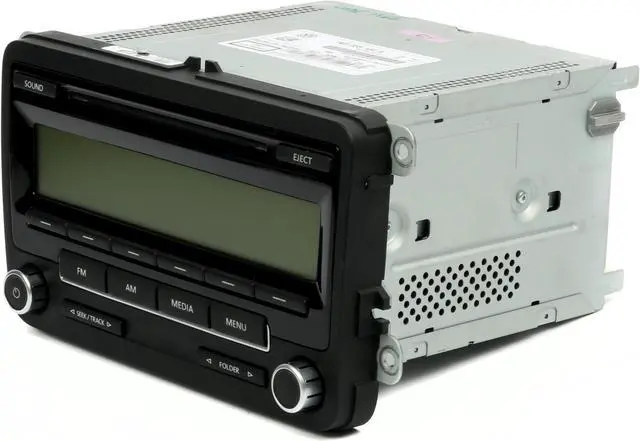 Alt view image 4 of 6 - 2011-2014 Volkswagen Golf GTI Jetta GLI AM FM CD Radio Code Included 1K0035164A