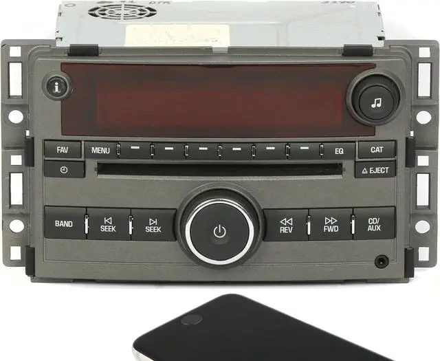 Main image of 2007-2008 Saturn Aura OEM Radio AM FM MP3 CD Player Auxiliary Input 15948188