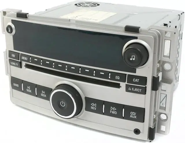 Alt view image 4 of 7 - Chevy Pontiac 2007-2008 Radio AM FM 6 Disc CD With Auxiliary Input 15284733 US9