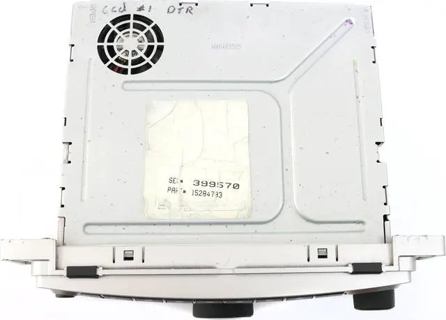 Alt view image 7 of 7 - Chevy Pontiac 2007-2008 Radio AM FM 6 Disc CD With Auxiliary Input 15284733 US9