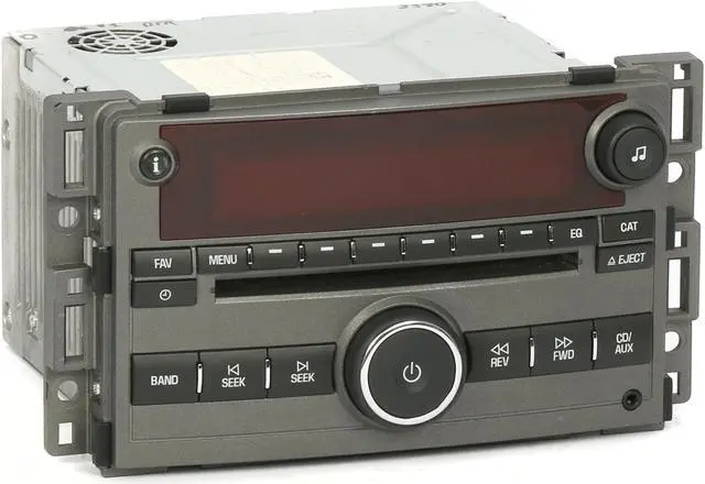 Alt view image 2 of 6 - 2007-2008 Saturn Aura OEM Radio AM FM MP3 CD Player Auxiliary Input 15948188