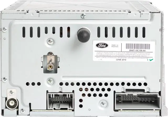 Alt view image 4 of 4 - 2011-2012 Ford Flex AM FM with 6 Disc CD Player Faceless Radio BA8T-19C158-AA